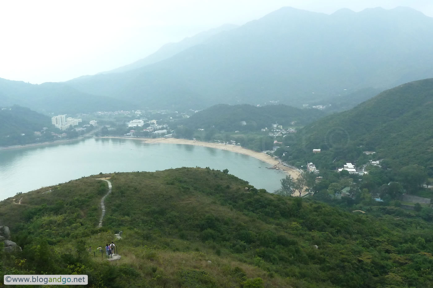 Hong Kong - Mui Wo in sight